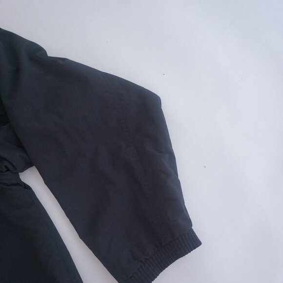 Vtg '90S Black Gear For Sports Clinton River Boat Club Nylon Cotton Lined Jacket - Picture 4 of 10